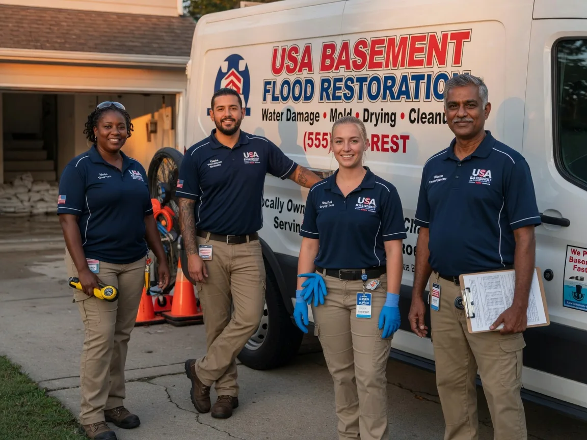 Basement Flood Cleanup company in Brooklyn Park, MN
